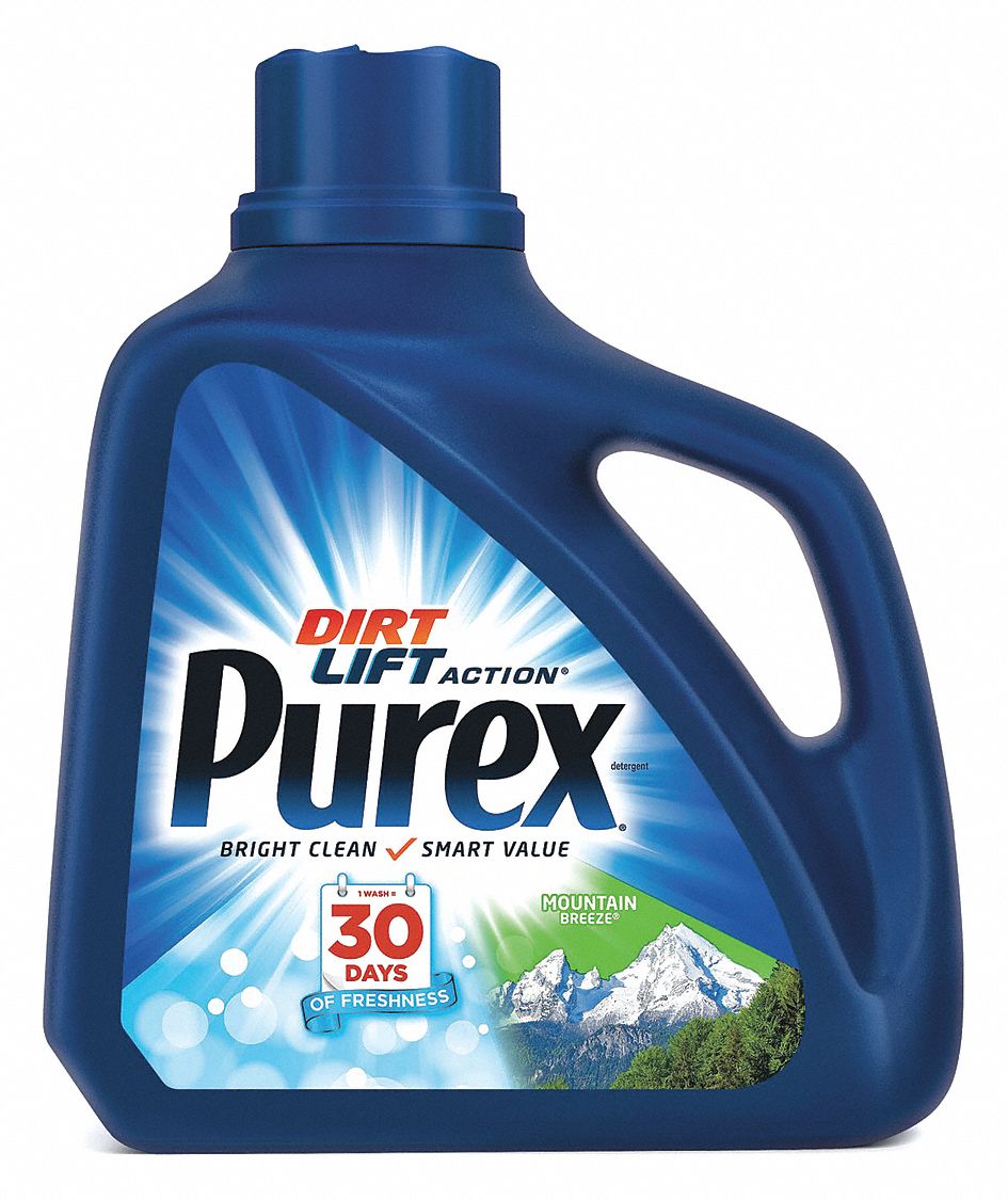 PUREX Laundry Detergent, Cleaner Form Liquid, Cleaner Container Type ...