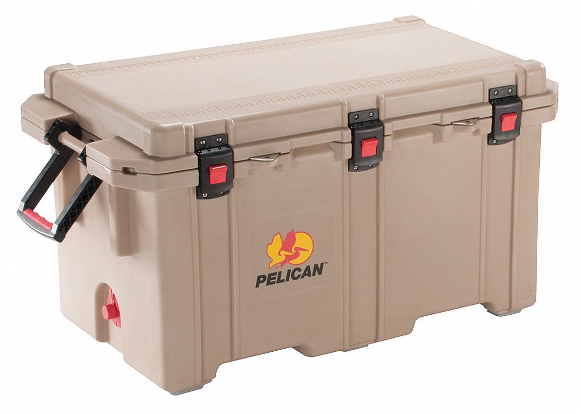 PELICAN, 150 qt Cooler Capacity, 46 in Exterior Lg, Marine Chest Cooler