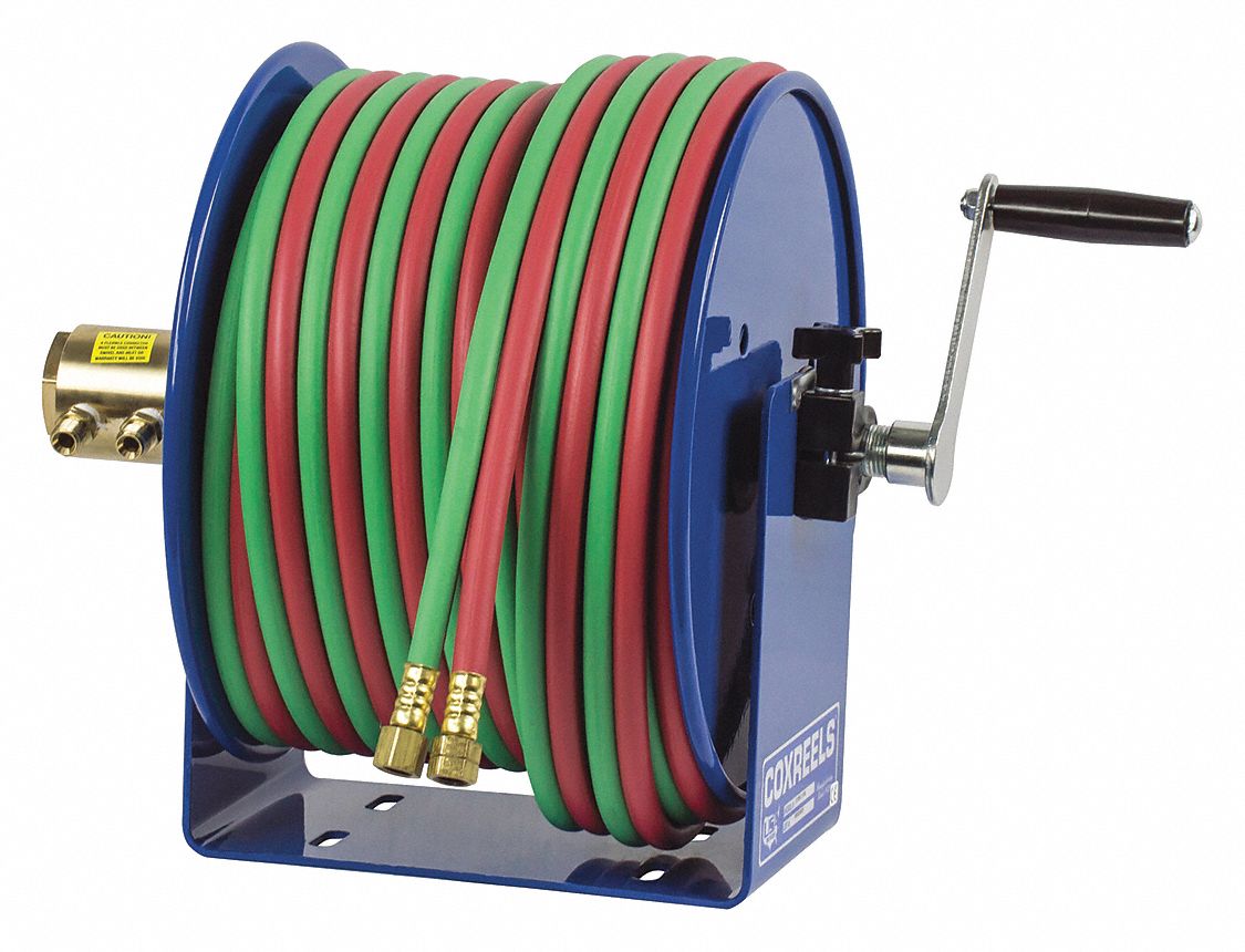 Welding Hand Crank Hose Reel 1/4In.