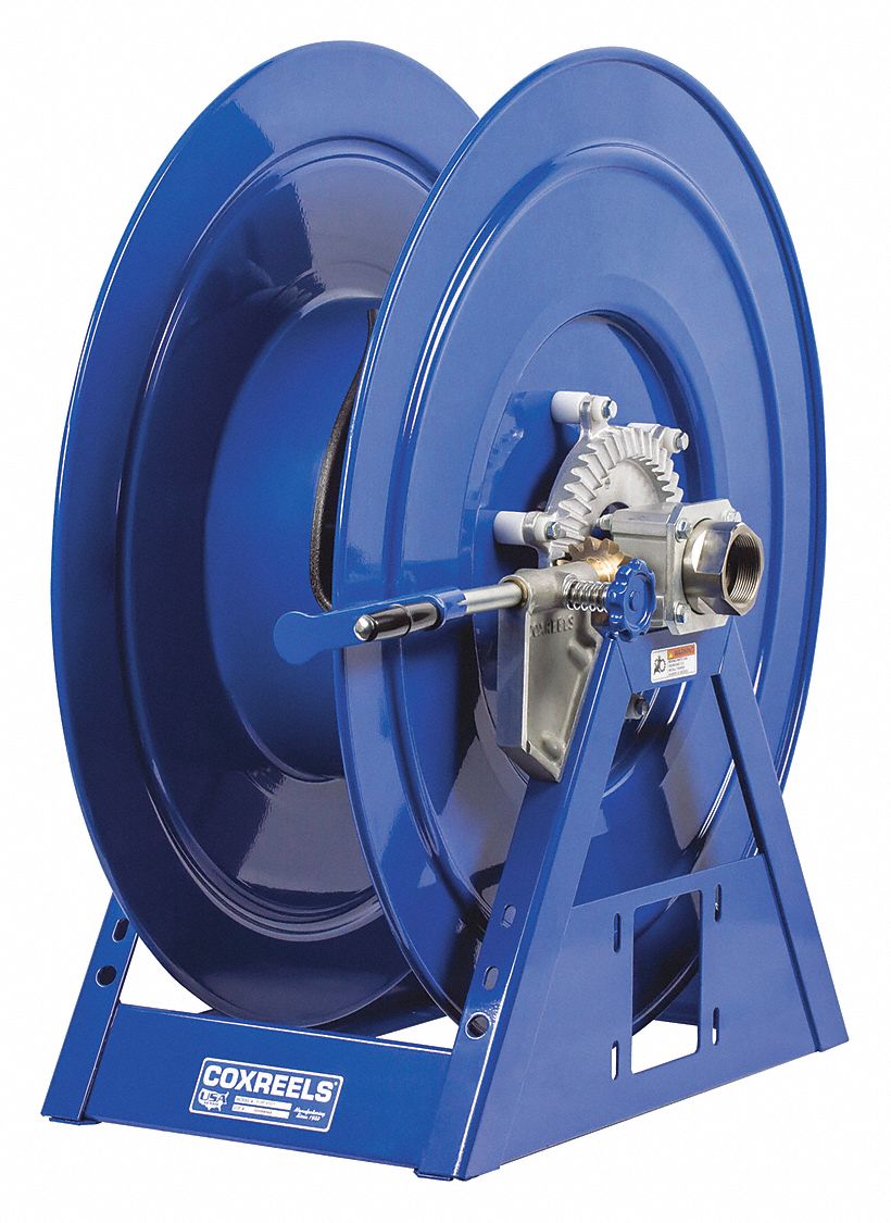 Beveled Gear Hand Crank Hose Reel