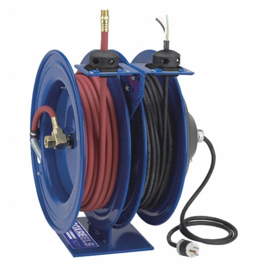 Coxreels C-L350-5012-X Dual Purpose Hose/Cord Reel, No Accessory