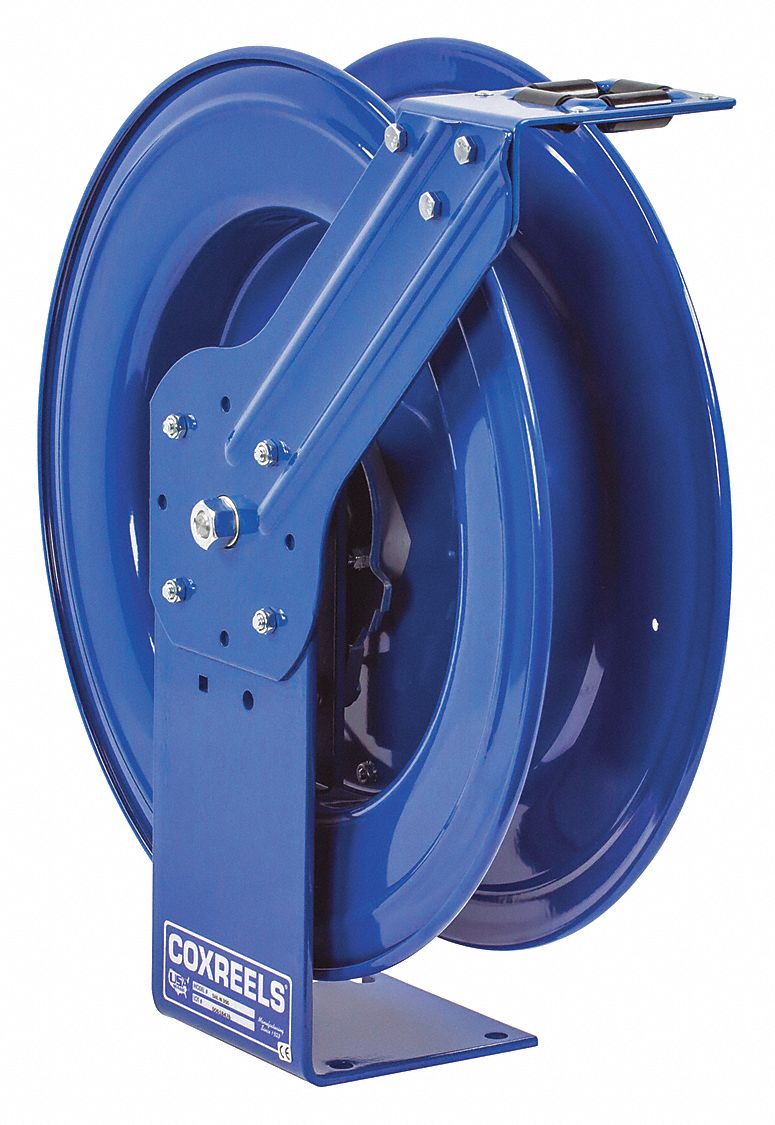 HOSE REEL, SPRING RETURN, 3/8 IN X 100 FT LENGTH, 300 PSI, HOSE NOT INCLUDED