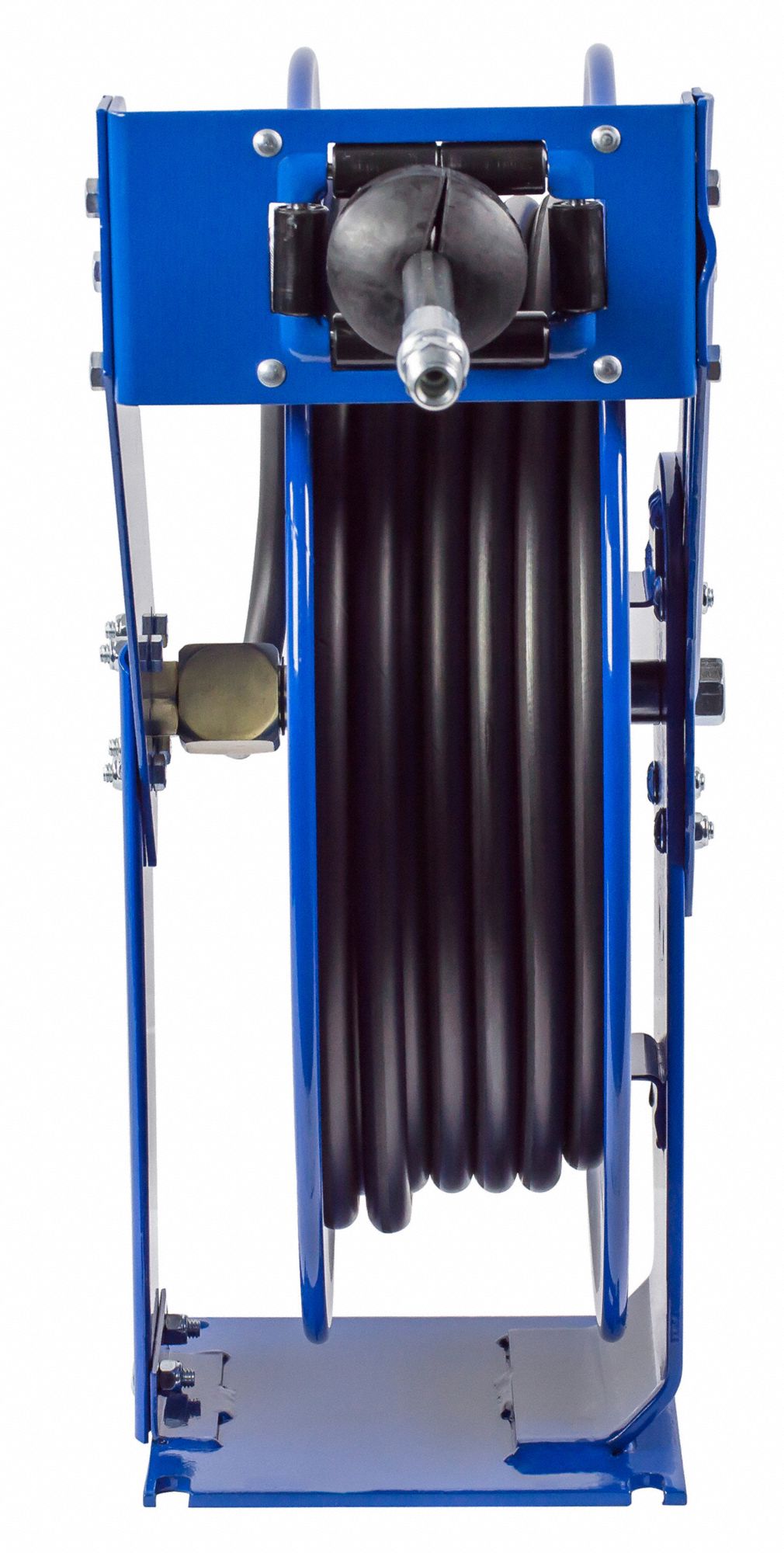 COXREELS Spring Return Hose Reel, Oil, 3,000 psi, Hose Capacity 100 ft (3/8 in ID) 29RE46TMP