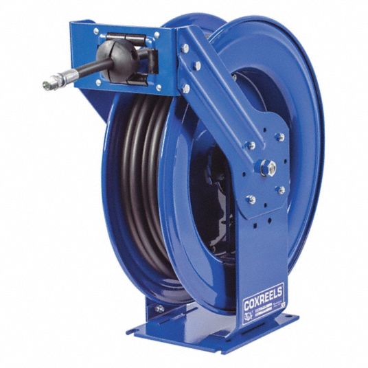 Coxreels 100 ft. Spring Retractable Hose Reel 300 psi, Hose