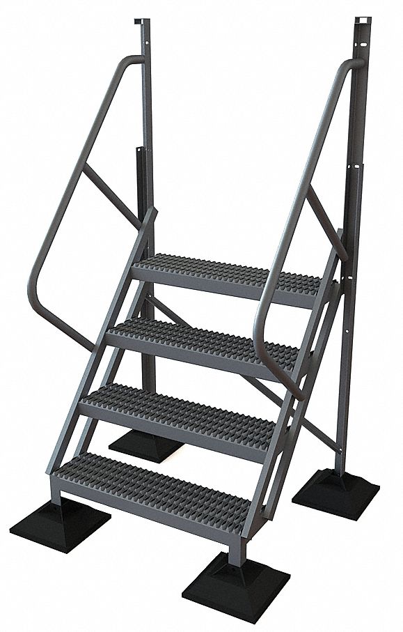 29RJ19 - 4 Step 50 Degree Incline Ladder 40in.H