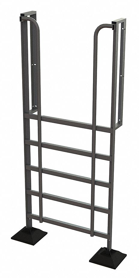 Configurable Platform Ladder: 8.5 ft Overall Ht, 35 in Overall Wd, 35 in Overall Dp