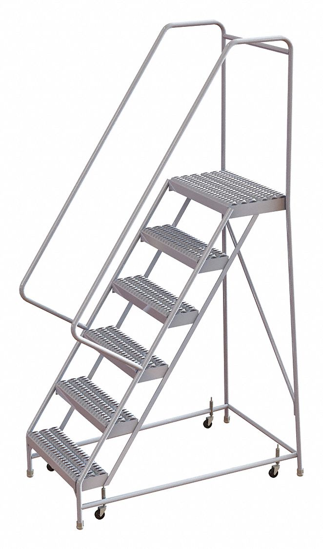 TRI-ARC, 5 ft Platform Ht, Assembled, Rolling Ladder - 29RJ96 ...