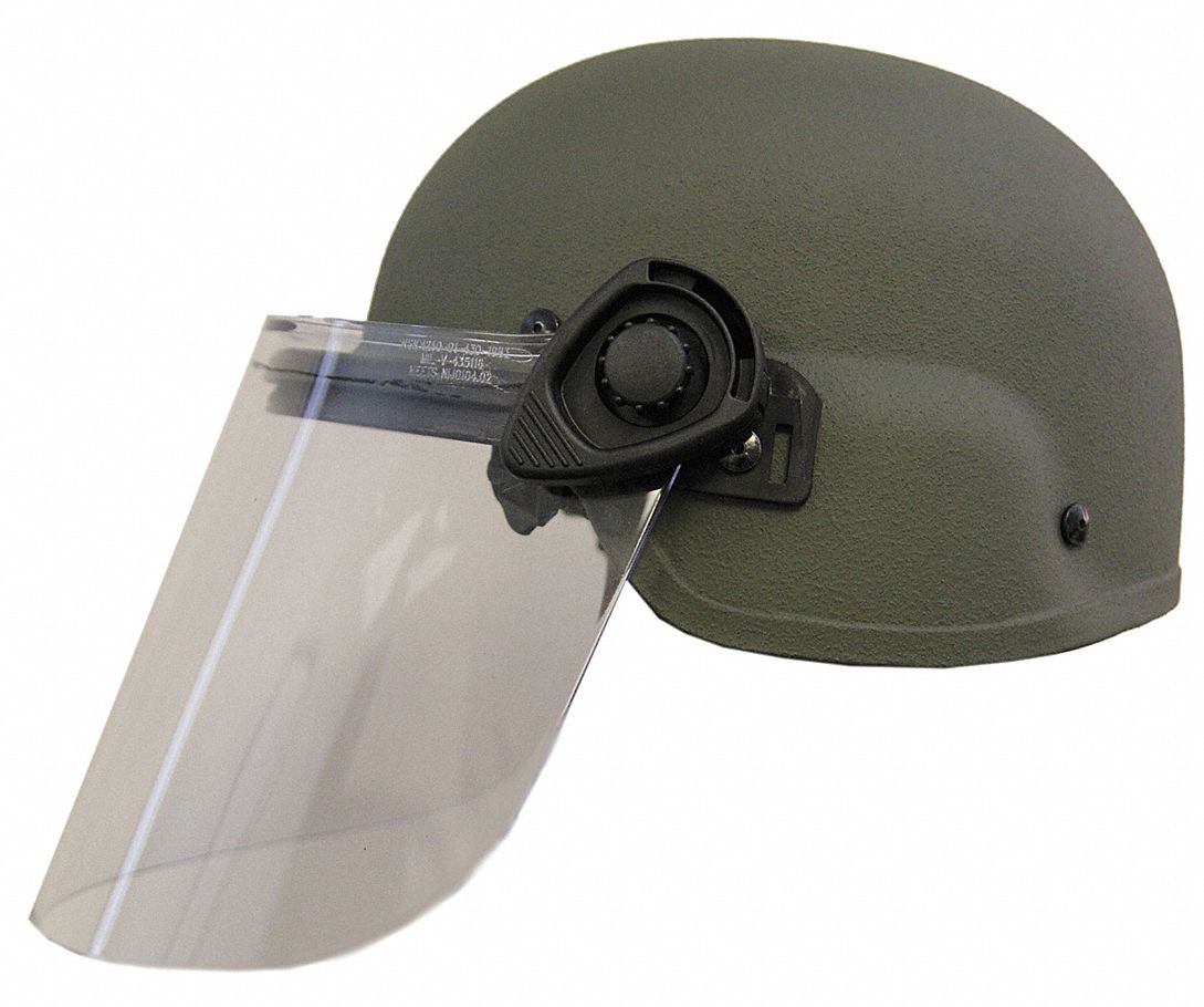 United Shield Level Iiia Lightweight Helmet W Paulson Face Shield Fits Hat Size Xl Aramid Od Green 29rl87 Pst Sc650 Iiia Odxlg Dk5h150 Grainger