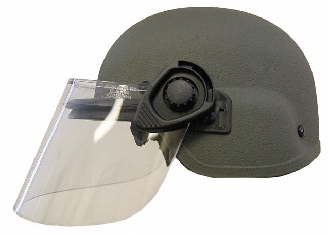 United Shield Level Iiia Lightweight Helmet W Paulson Face Shield Fits Hat Size Xl Aramid Od Green 29rl99 Pst Sc650 Iiia Odxlg Dk5h150s Grainger