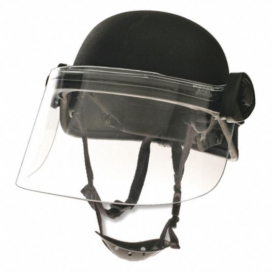 Riot police hot sale face shield