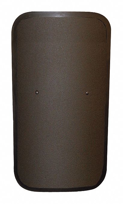 Ballistic Shield: NIJ IIIA, 26 in Ht, 18 in Wd, 6.2 lb Wt, Curved, Aramid