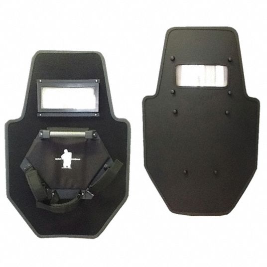 UNITED SHIELD, NIJ IIIA, 48 in Ht, Ballistic Shield - 29RM32|ERT-IIIA ...