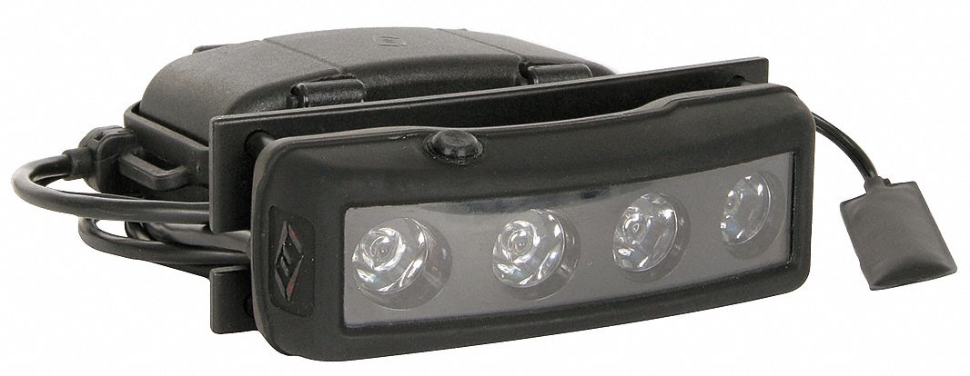 LED Lights: Plastic, Black