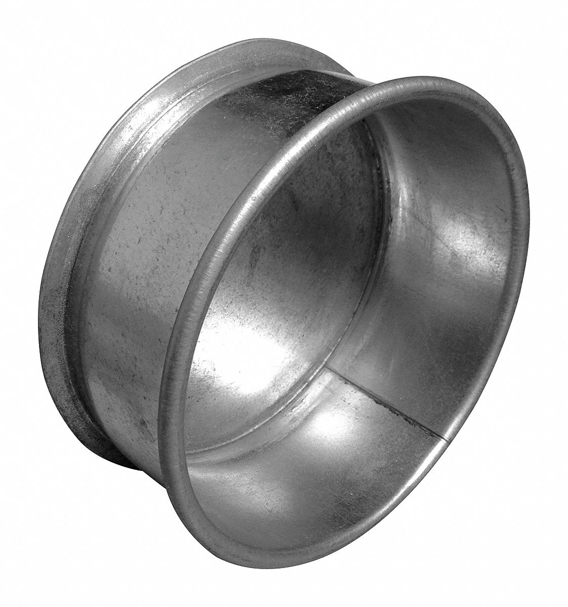 Nordfab Galvanized Steel End Cap 8 In Duct Fitting Diameter 2 In Duct Fitting Length 29rn68 