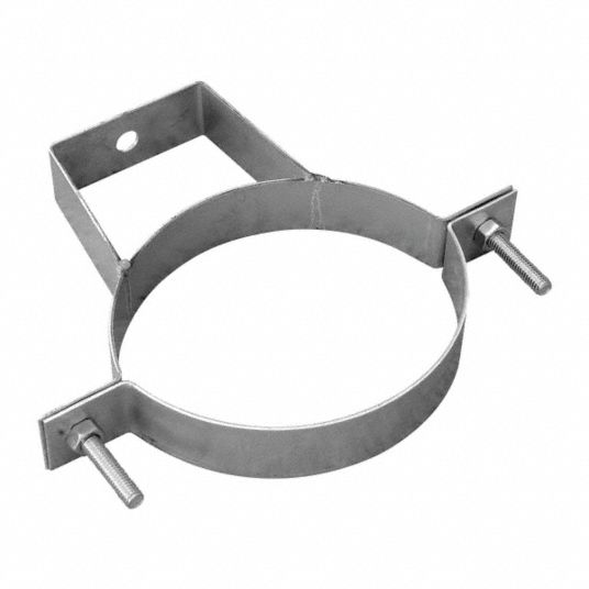 NORDFAB Galvanized Steel Pipe Hanger, 10 in Duct Fitting Diameter, 12 3
