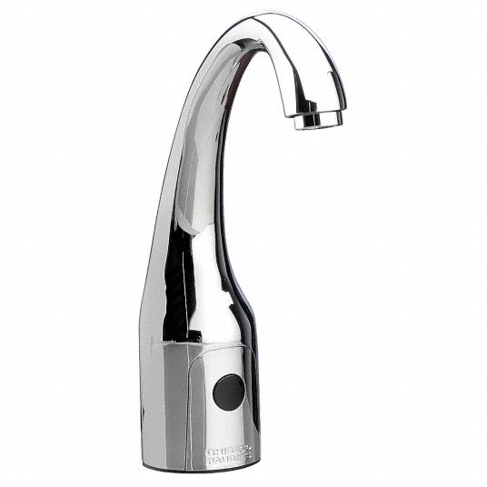 Chicago Faucets, HyTronic, Mid Arc Bathroom Faucet 29RR53WWG116.879