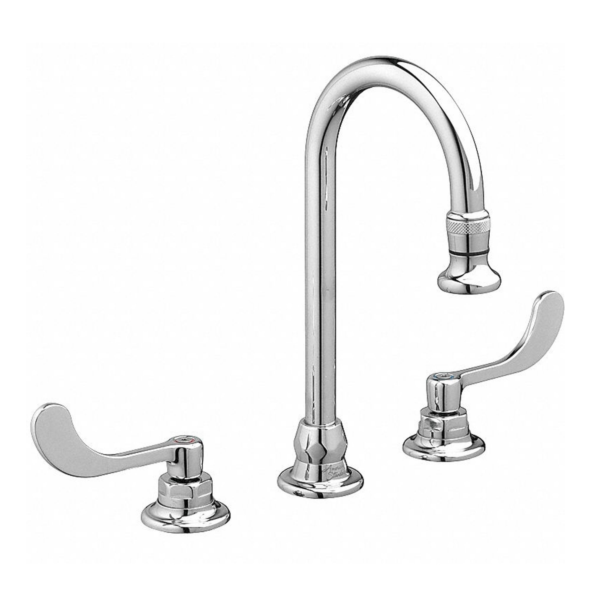 Gooseneck Kitchen/Bathroom Faucet: Monterrey, Brass, Chrome Finish, Widespread