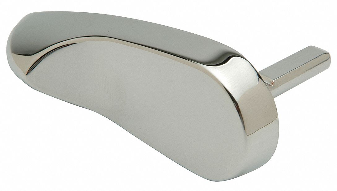 pressure assist toilet handle