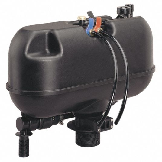 Pressure Assist Flushing System: Fits Zurn Brand, For Z8106 Series,  Brass/Plastic/Rubber