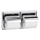 TOILET PAPER HOLDER,DOUBLE POST,(2) ROLL