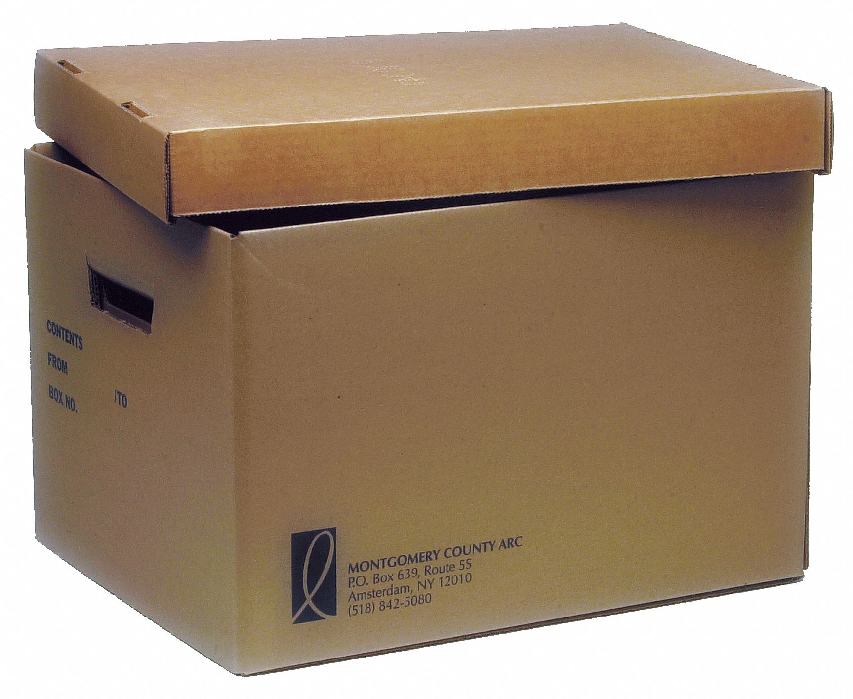 ABILITY ONE Letter/Legal File Box, Kraft, PK 25 29RU69811501455