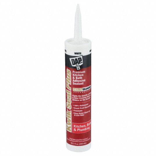 KWIK SEAL PLUS KITCHEN & BATH ADHESIVE SEALANT