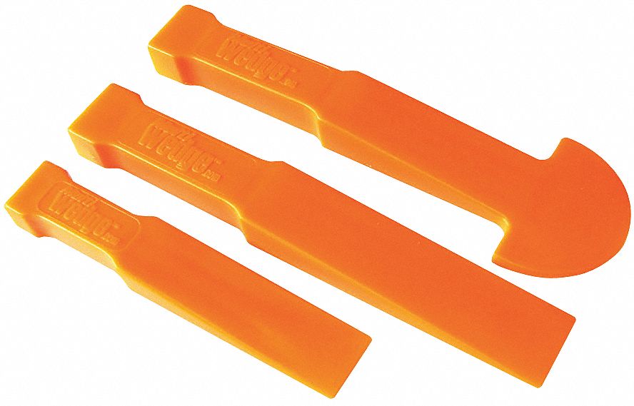 MULTI-WEDGE Pry Bar Kit, Polyethylene, 3 pcs. - 29RV24|3400 - Grainger