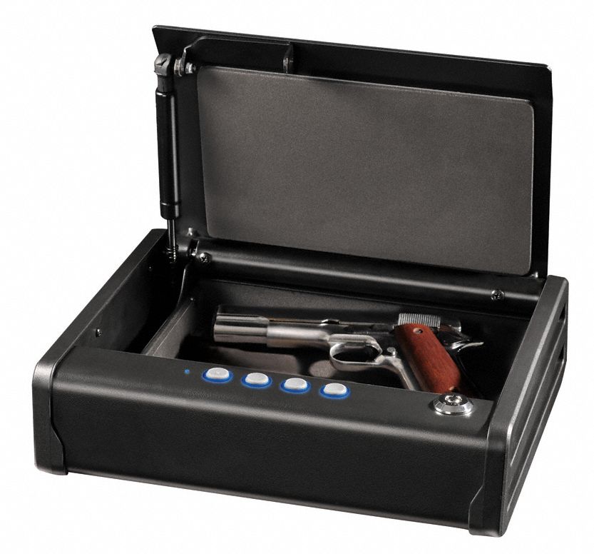SENTRY SAFE 0.08 cu ft Gun Safe, 12 lb Net Weight, Not Rated Fire