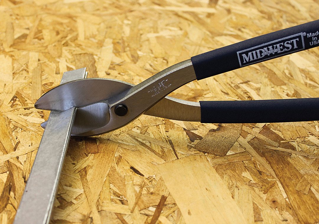 MIDWEST SNIPS Straight Tinners Snip, 16 in, 16 Mild 29RW38MWP167B