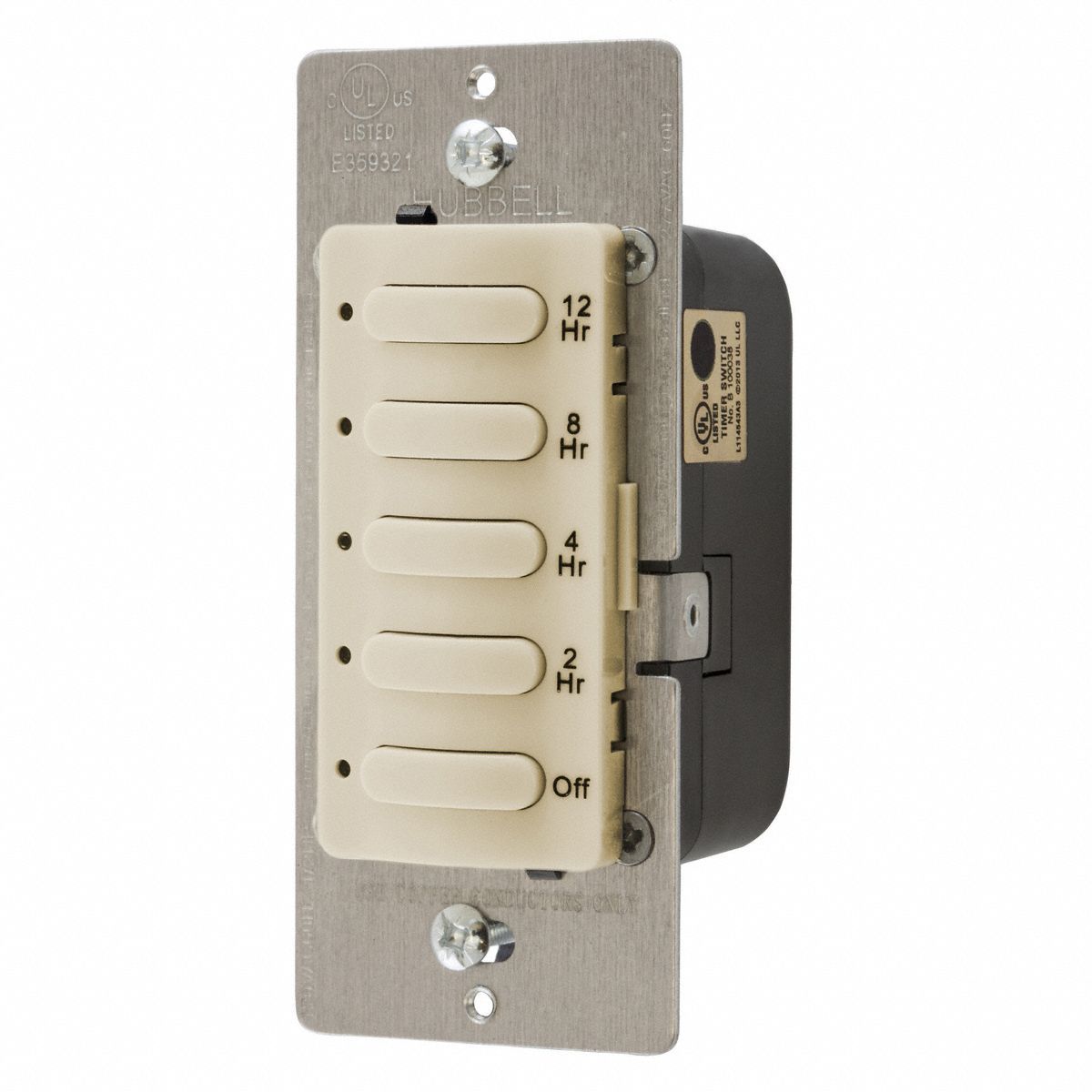Countdown Timer Ivory 120/277V AC