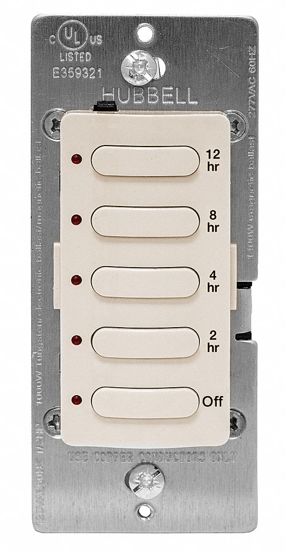 HUBBELL WIRING DEVICE-KELLEMS 120/277VAC Electronic Wall  