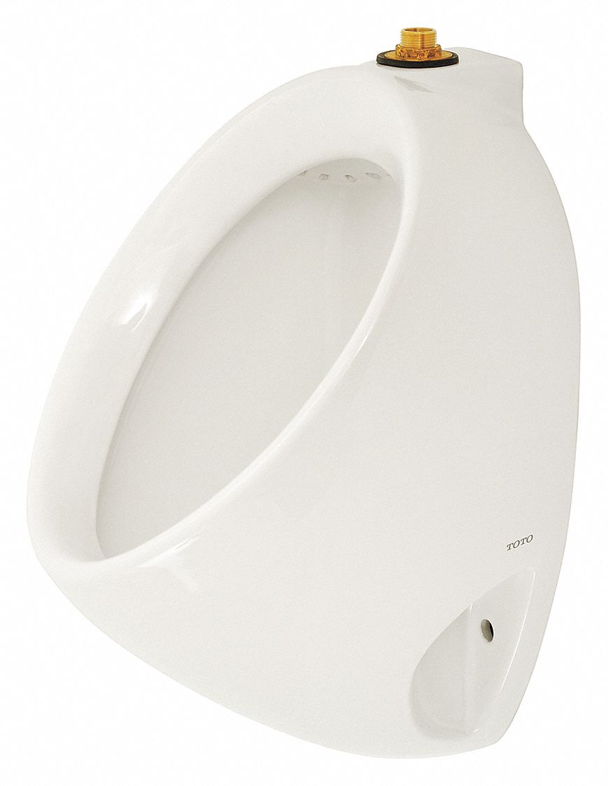 WASHOUT URINAL: TOTO COMMERCIAL, 0.5 GPF, VITREOUS CHINA, ADA