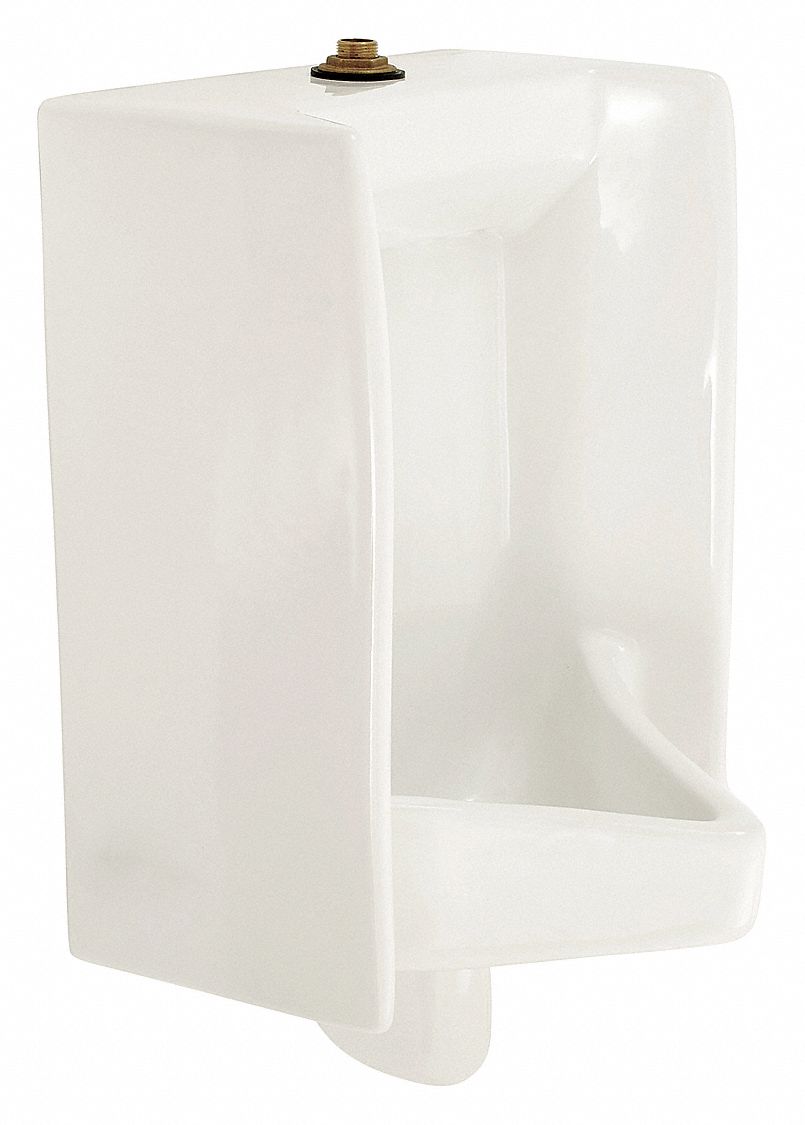 WASHOUT URINAL: TOTO COMMERCIAL, 0.5 GPF, VITREOUS CHINA, ADA, TOP SPUD