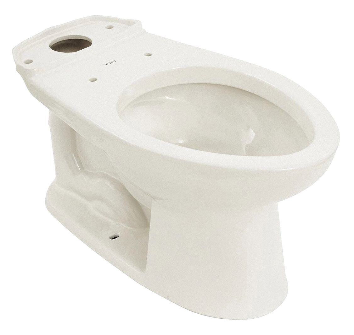 TOTO Elongated, Floor, Gravity Fed, Toilet Bowl, 1.28, 1.6 Gallons per