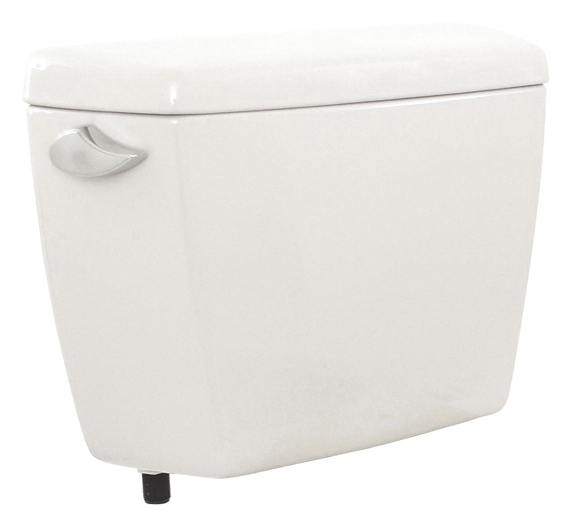 TOTO Gravity Fed, Single Flush, Left Hand Trip Lever, Toilet Tank, 1.28 Gallons per Flush