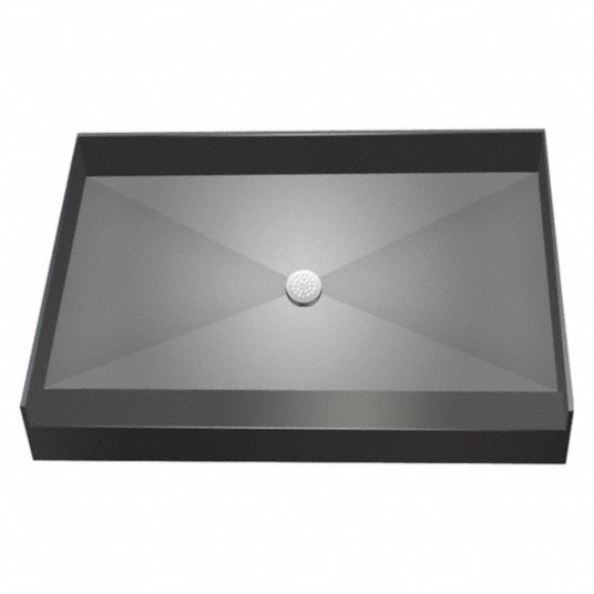 Tile Redi, Redi Base, Shower Pan 29TA933760CPVC Grainger