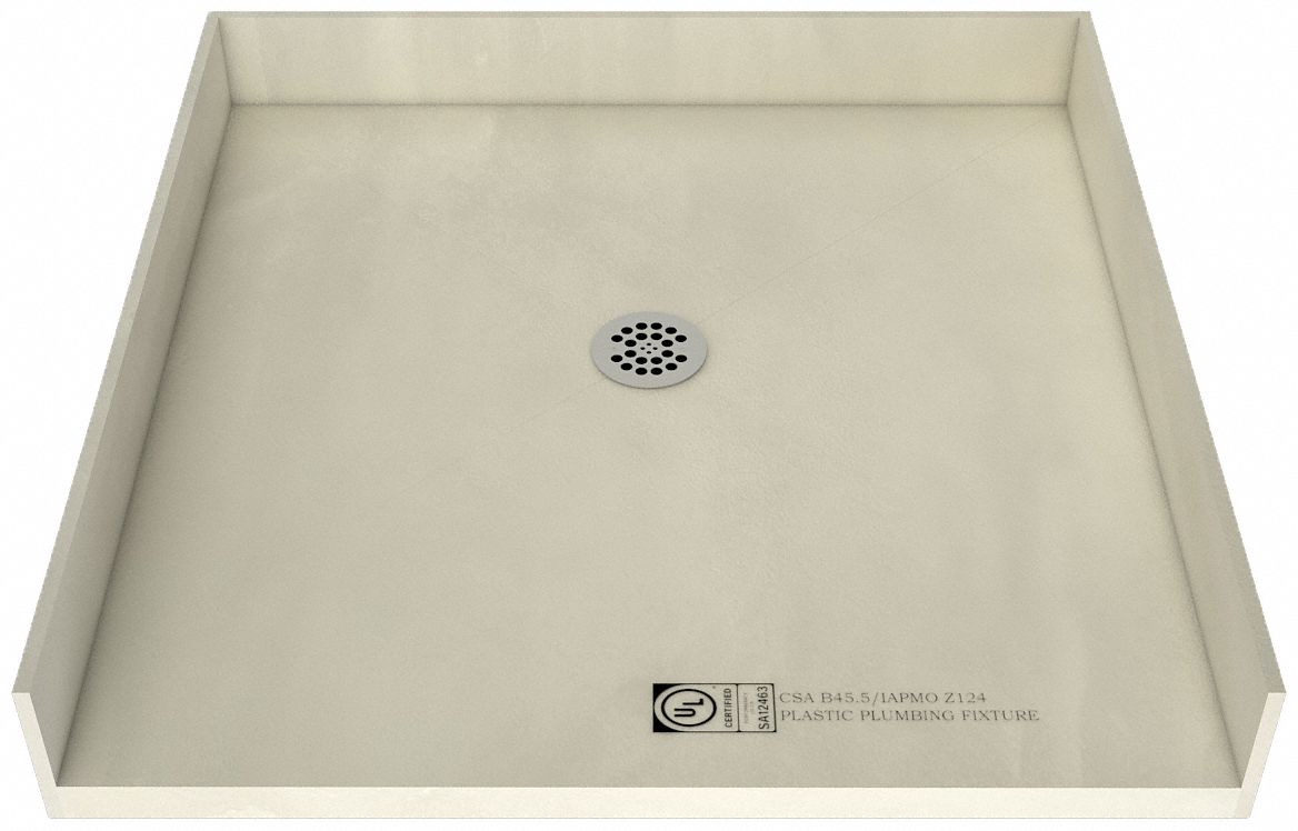 Tile Redi Redi Free Shower Pan 29tc164242cbf Pvc Grainger 