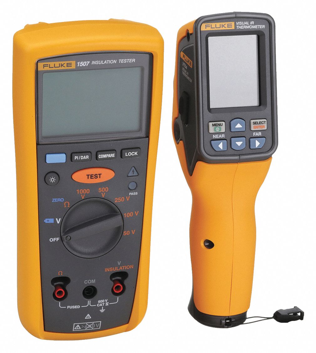 FLUKE, Infrared Thermometer Kit 29TJ19FLKVT04MAINTKIT Grainger