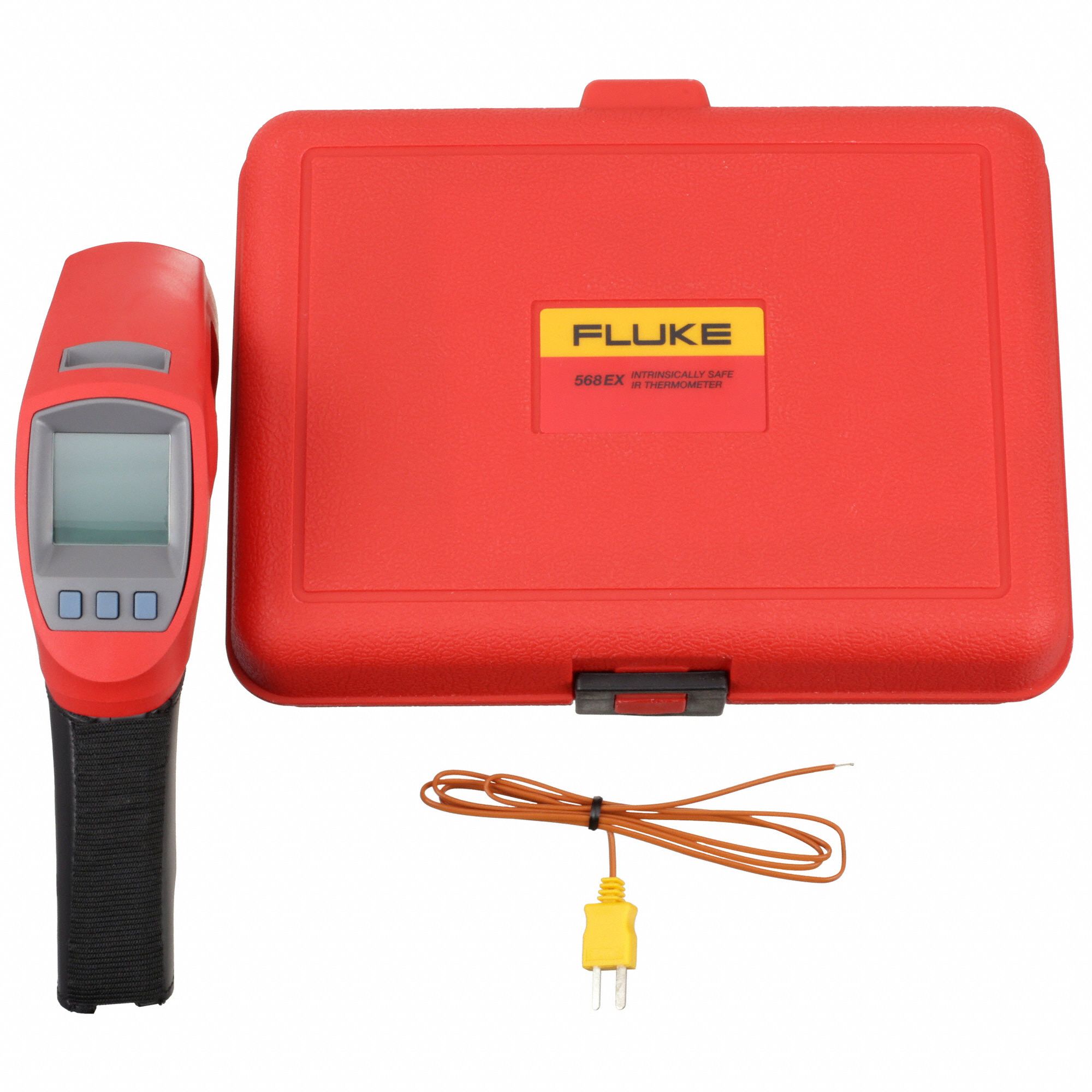 FLUKE Dot Matrix LCD, Infrared Thermometer, Single Dot Laser Sighting