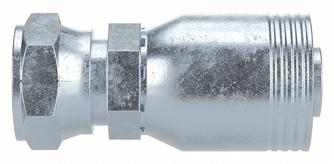 Gator 10643 4-4 PARKER Style Hydraulic Hose Fittings, 1/4 Female JIC Swivel, 4 Pack