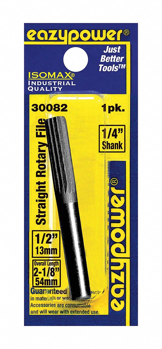 EAZYPOWER Rotary File Bronze/Iron/Mild Steel/Plastic/Soft Metal/Wood