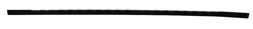 Scroll Saw Blade: Std Tooth, 41 Teeth per Inch, 0 in Blade Wd, 0.02 in Blade Thick, Pinned End, 6 PK