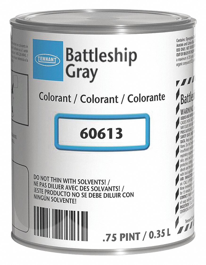 Paint Colorant Battleship Gray 1 pt