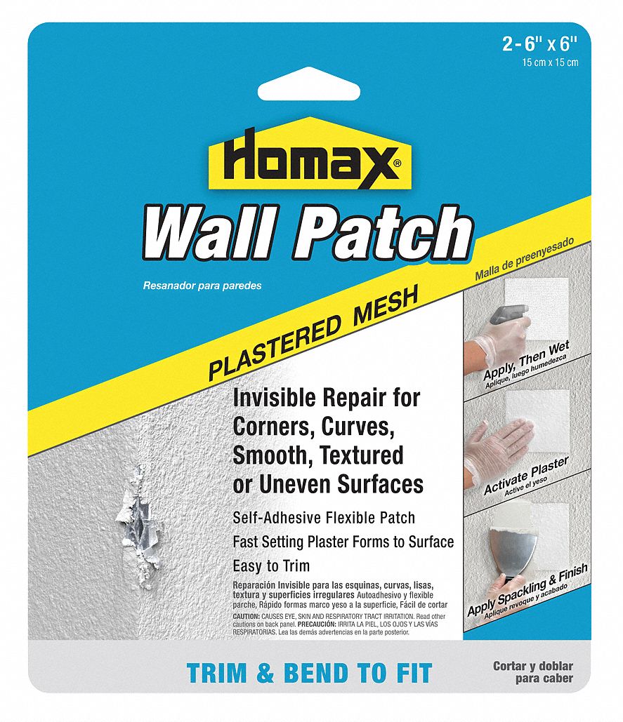 Patching Compound: Wall Patch, 6 in x 6 in, Box