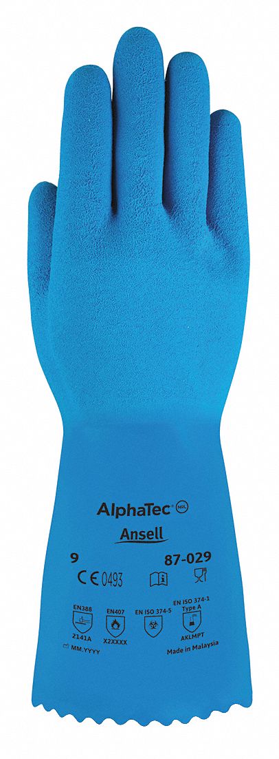 Gloves, Natural Rubber Latex, 11, PR