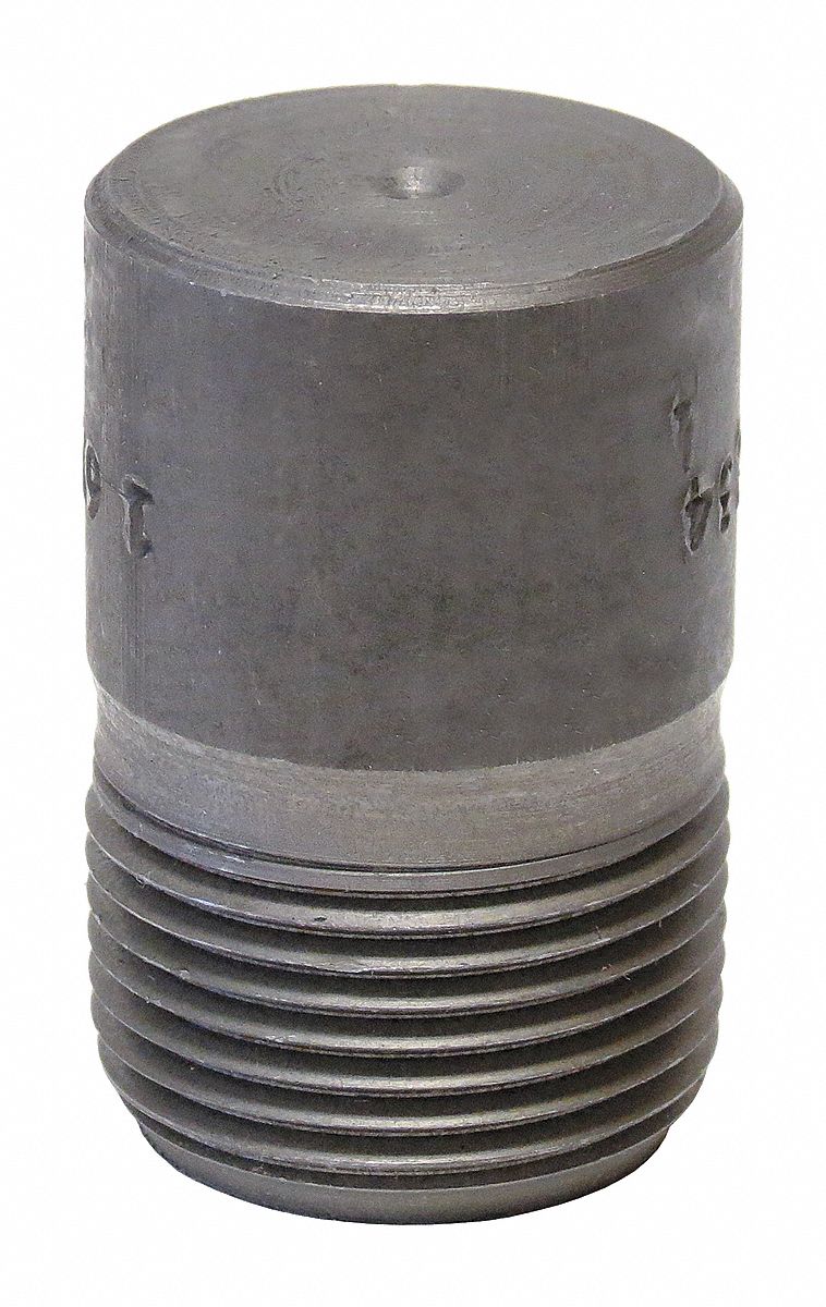 ANVIL Round Head Plug, MNPT, 3/8 in Pipe Size Pipe Fitting 29VD04