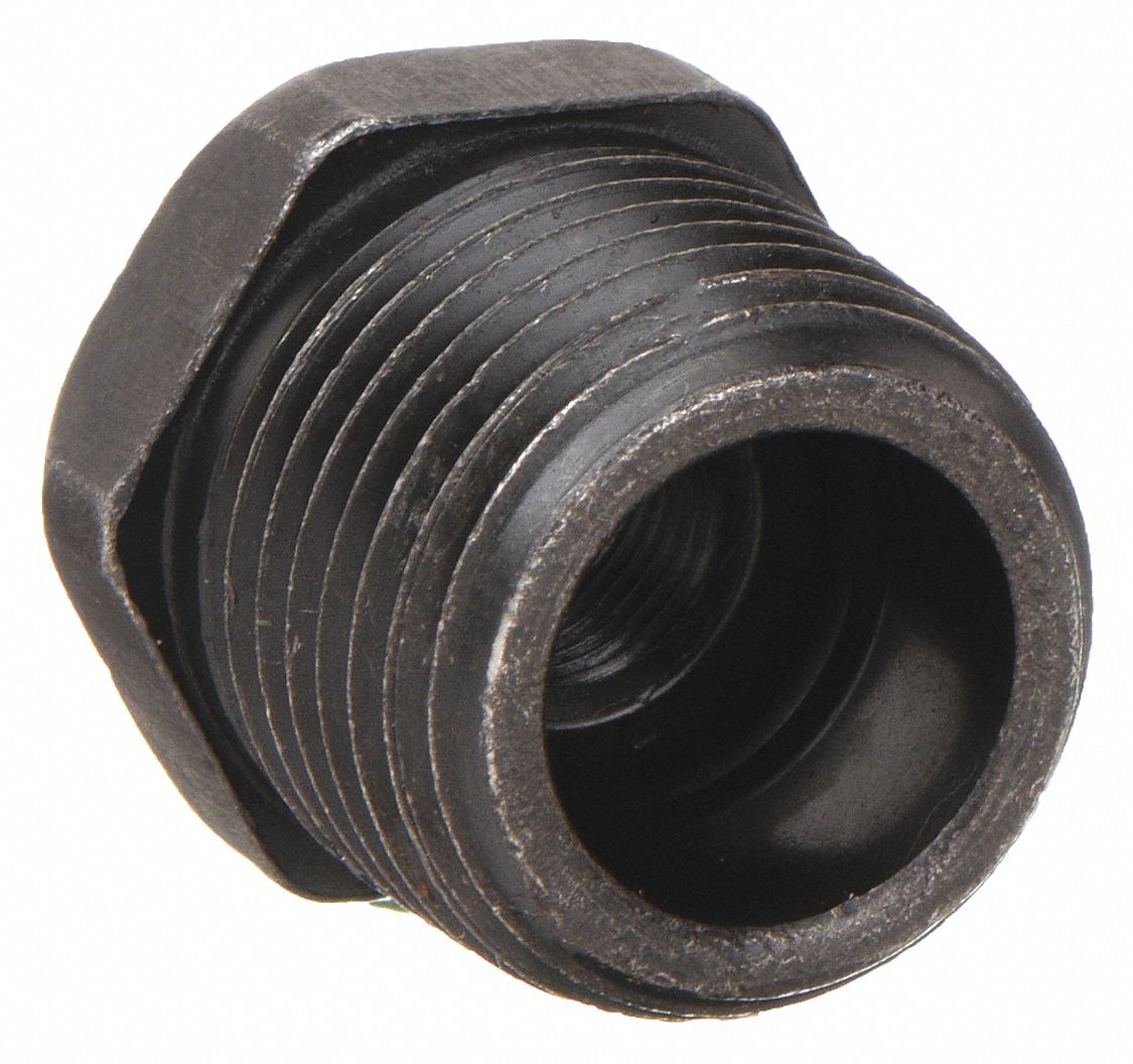 HEX BUSHING: FORGED STEEL, 1¼ IN X ⅜ IN FITTING, MALE NPT X FEMALE NPT, CLASS 6000