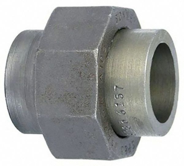 ANVIL Union, Socket Weld, 1/2 in Pipe Size Pipe Fitting 29VF35