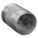 NIPPLE: GALVANIZED STEEL, 2 IN NOMINAL PIPE SIZE, 4 IN L, BOTH ENDS THREADED, WELDED