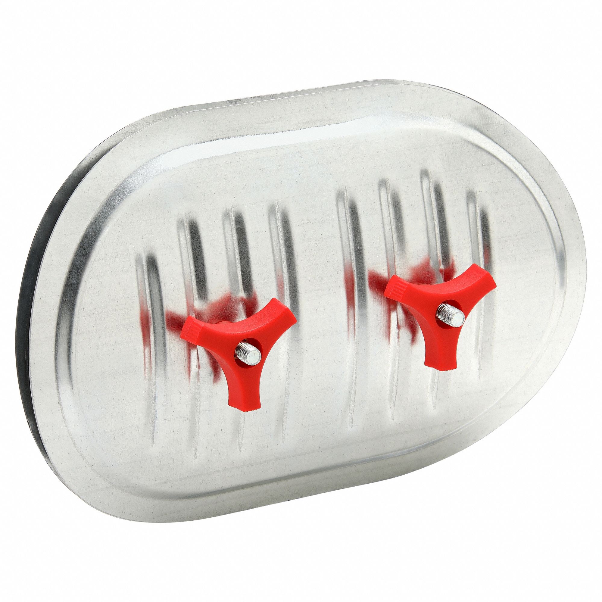 Duct Access Door: For 37 in_38 in_39 in_40 in Ducts, 18 in x 24 in, 18 ga, Steel, Knobs